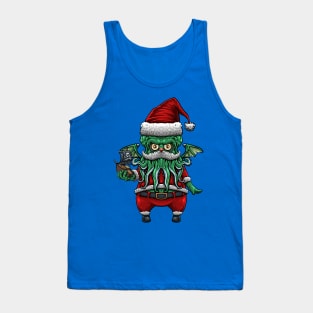 Monster santa claus ( Cthulhu ) Tank Top